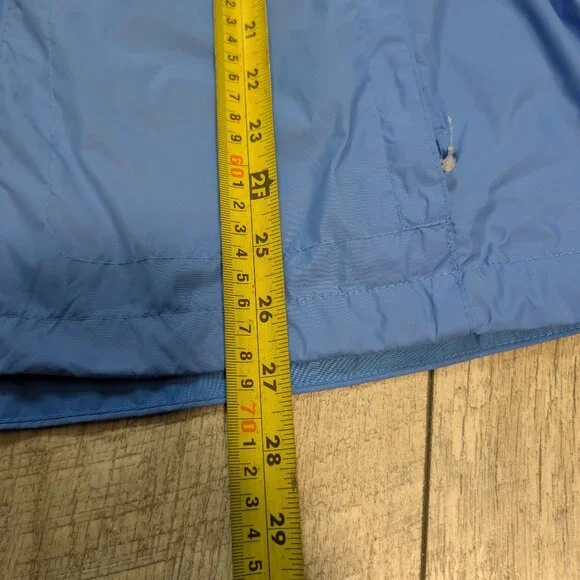 Columbia Switchback III Windbreaker Jacket Sky Blue Lightweight Hooded | XL NWOT - Picture 17 of 17